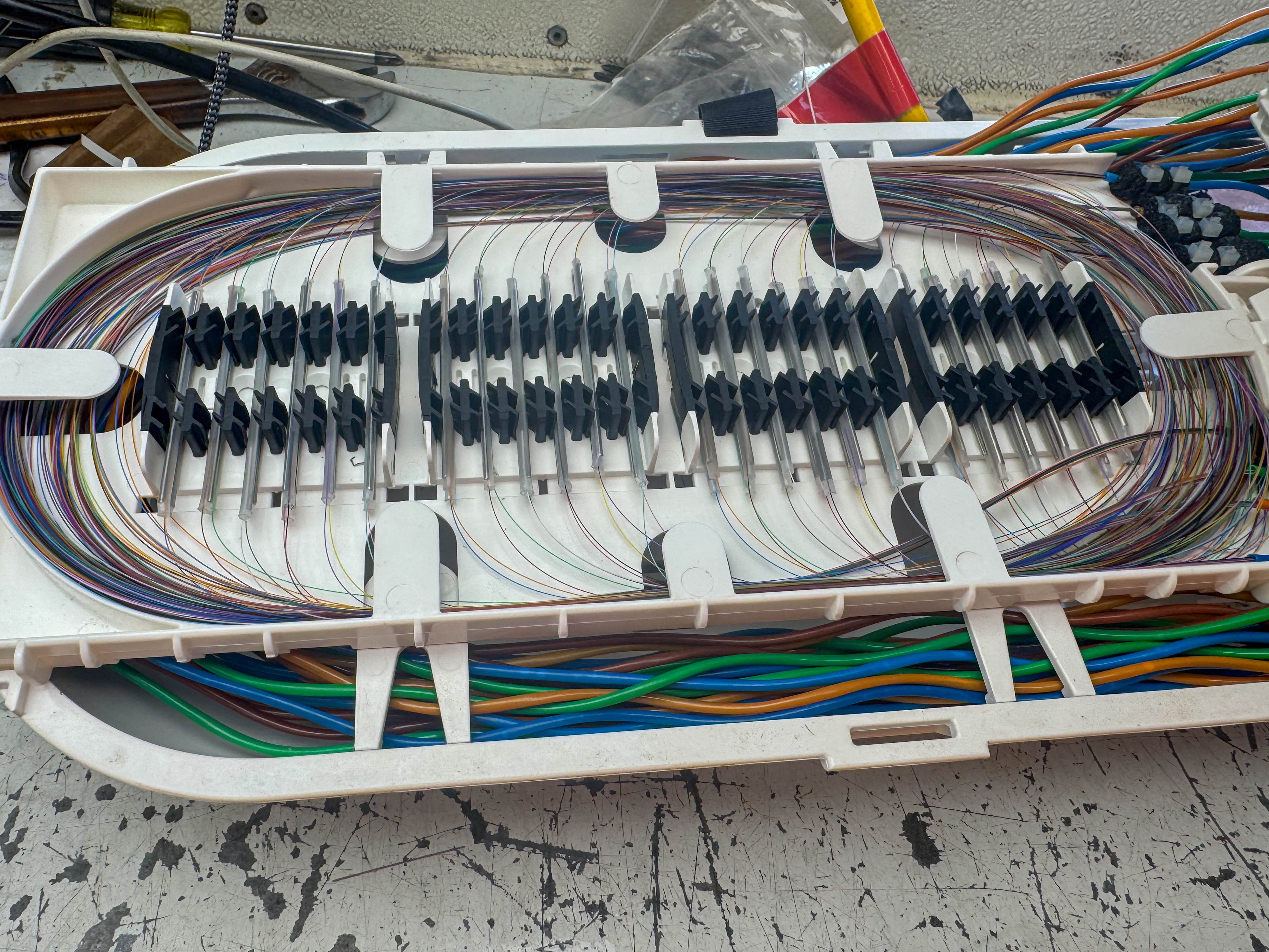 Fiber cable installation