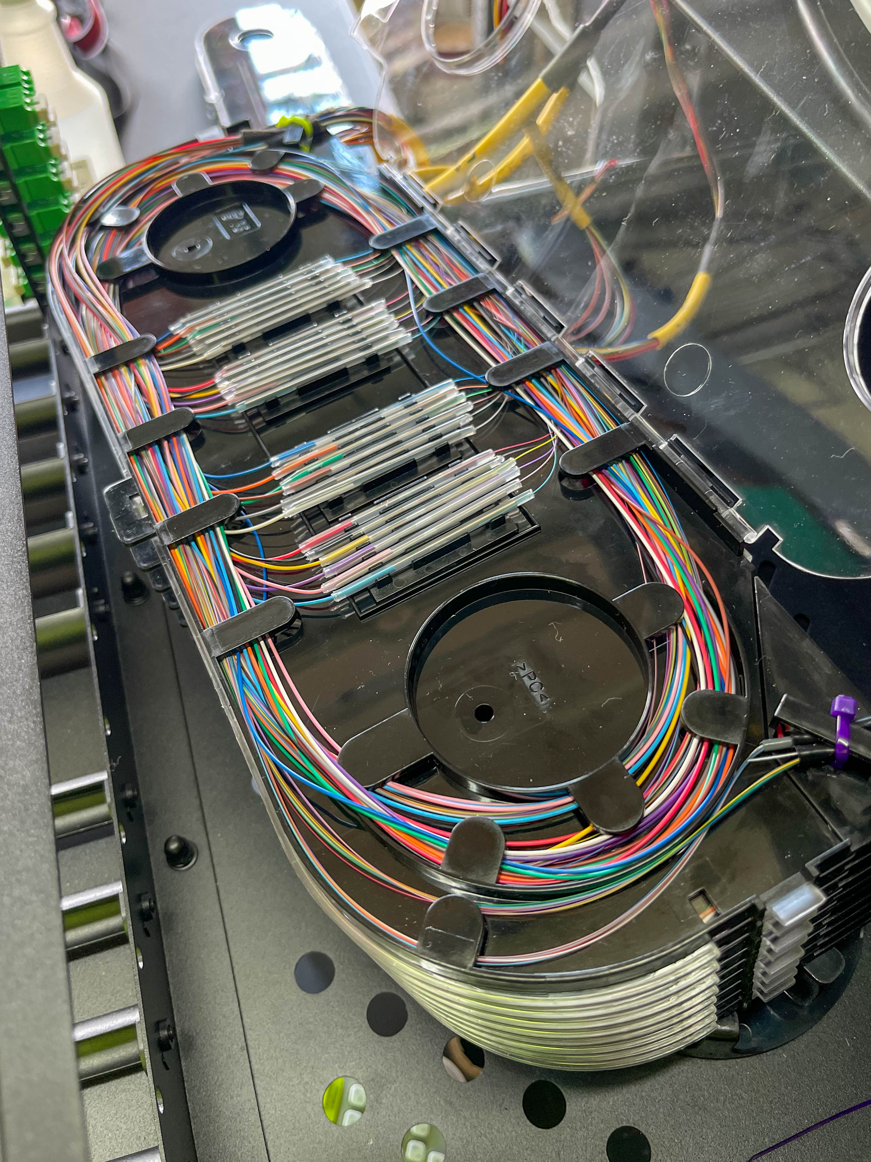 Fiber optic testing equipment